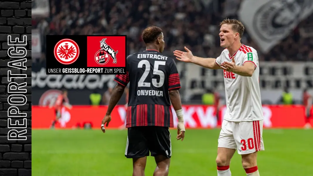 Nach einer guten ersten Halbzeit ging für Marius Bülter und den 1. FC Köln in Frankfurt nichts mehr. (Foto: IMAGO / Eibner)