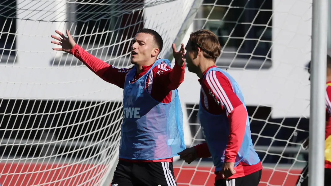 Said El Mala ist seit Dienstag zurück im Mannschaftstraining des 1. FC Köln. (Foto: Bucco)