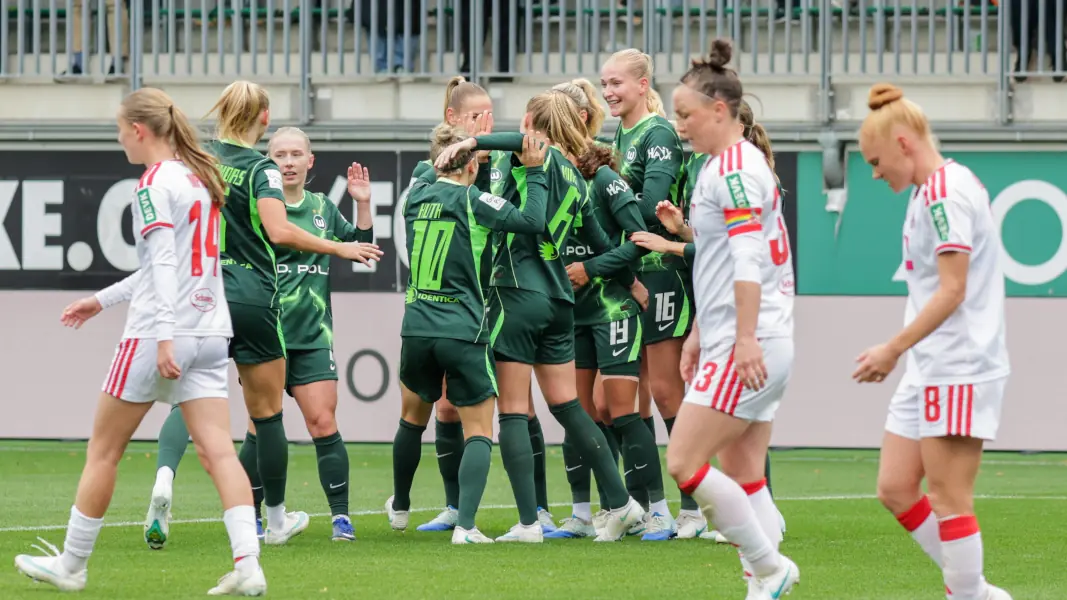 Der VfL Wolfsburg war letztlich zu stark für den 1. FC Köln. (Foto: IMAGO / Jan Huebner)
