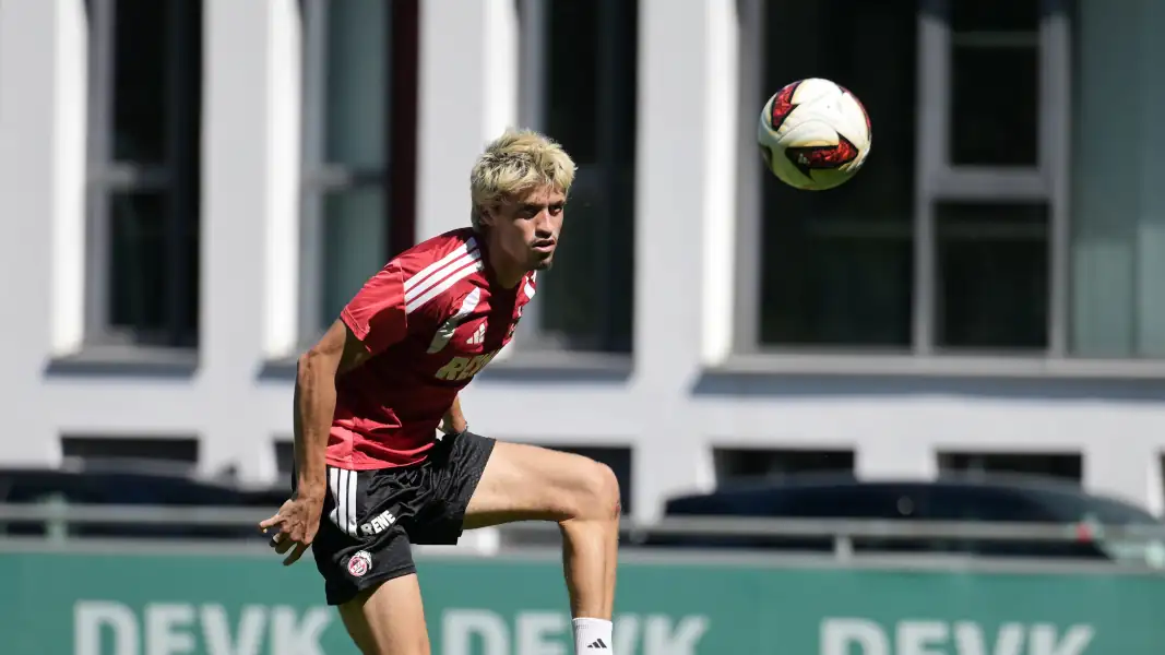 Gil Neves trainiert wieder bei den FC-Profis. (Foto: IMAGO / Beautiful Sports)