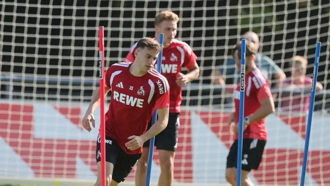 Paul Okon-Engstler am Montag im FC-Training. (Foto: Bucco)