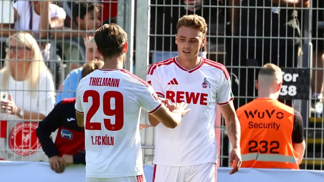 Da war die Welt noch in Ordnung: Nach Sebastian Sebulonsens Hereingabe fiel das 1:0. (Foto: Bucco)