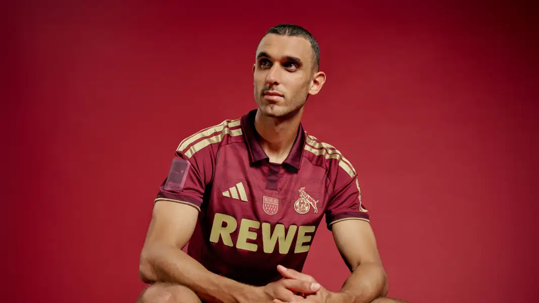 Ellyes Skhiri im Willi-Ostermann-Trikot. (Foto: 1. FC Köln)