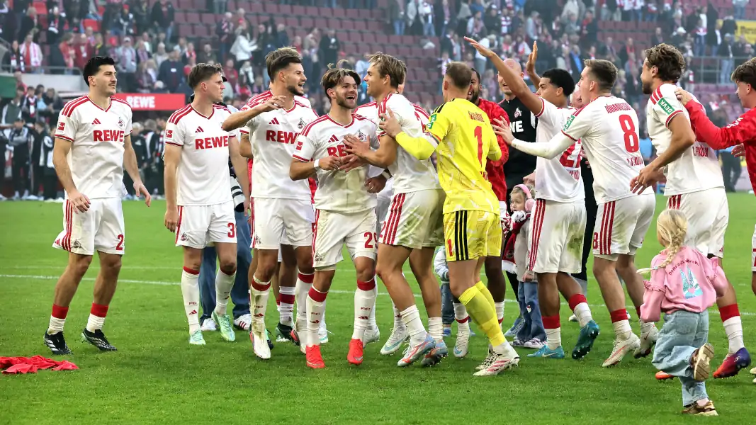 Jubel beim FC nach dem Derbysieg. (Foto: Bucco)
