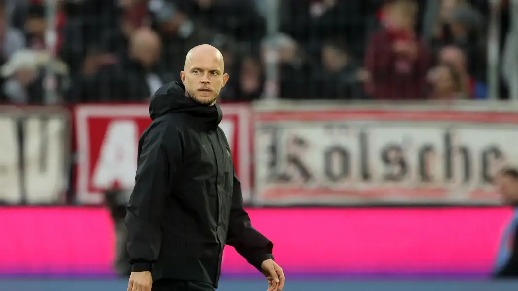 René Wagner nach dem 0:0 gegen Schalke. (Foto: Bucco)